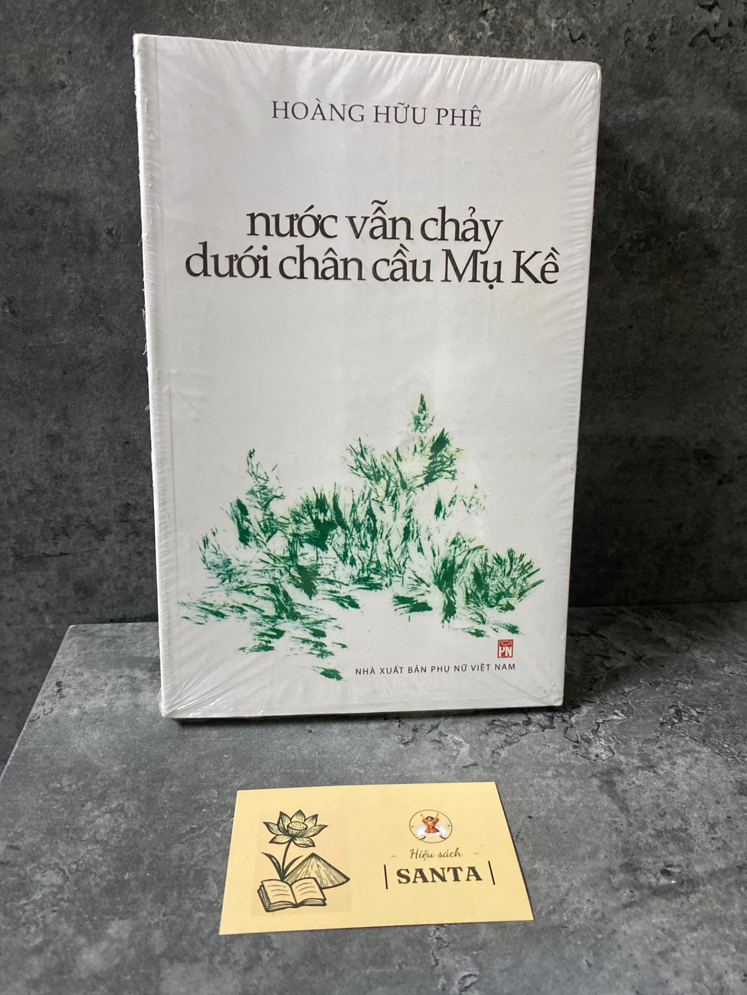 Nước vẫn chảy dưới chân cầu Mụ Kề- Hoàng Hữu Phê