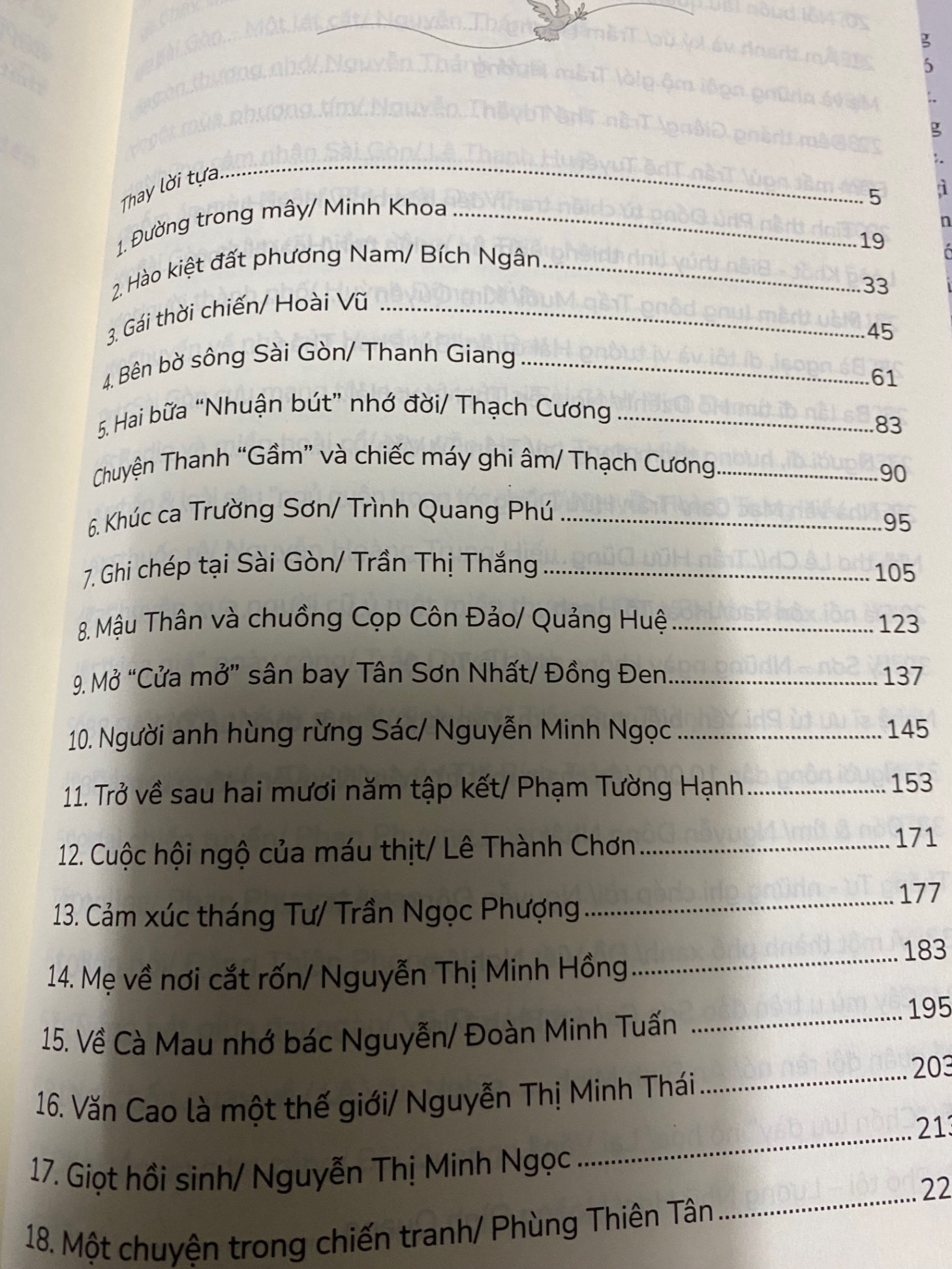 Âm thanh và ký ức (bìa cứng) tập truyện ký kỉ niệm 50 năm ngayd thống nhất đất nước - Nhiều tác giả- sách mới 95%