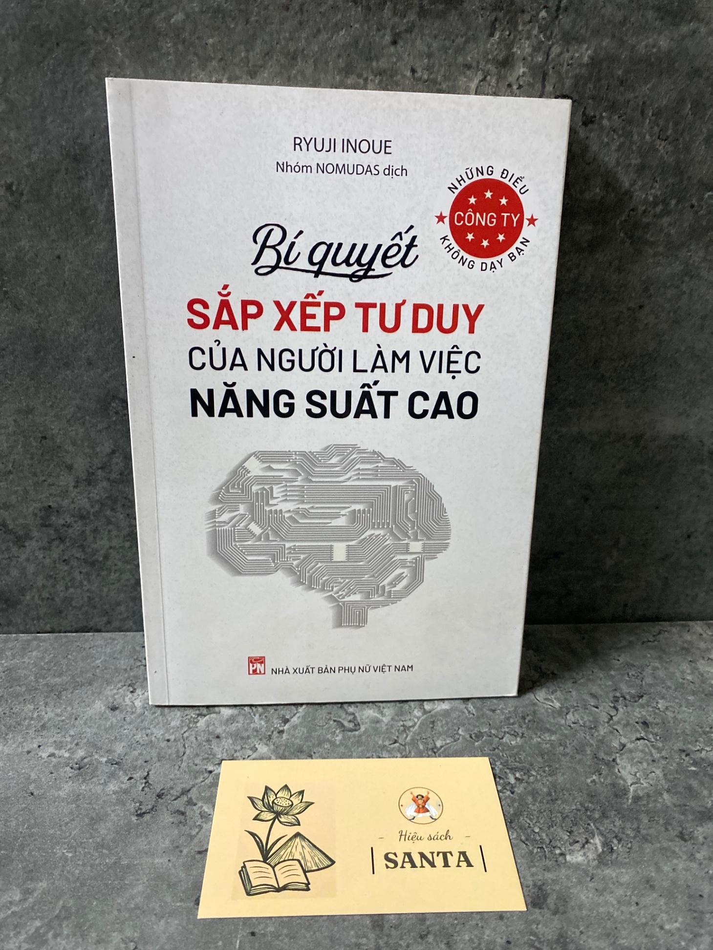 Bí quyết sắp xếp tư duy của người làm việc năng suất cao- Ryuji Inoue (sách mới)