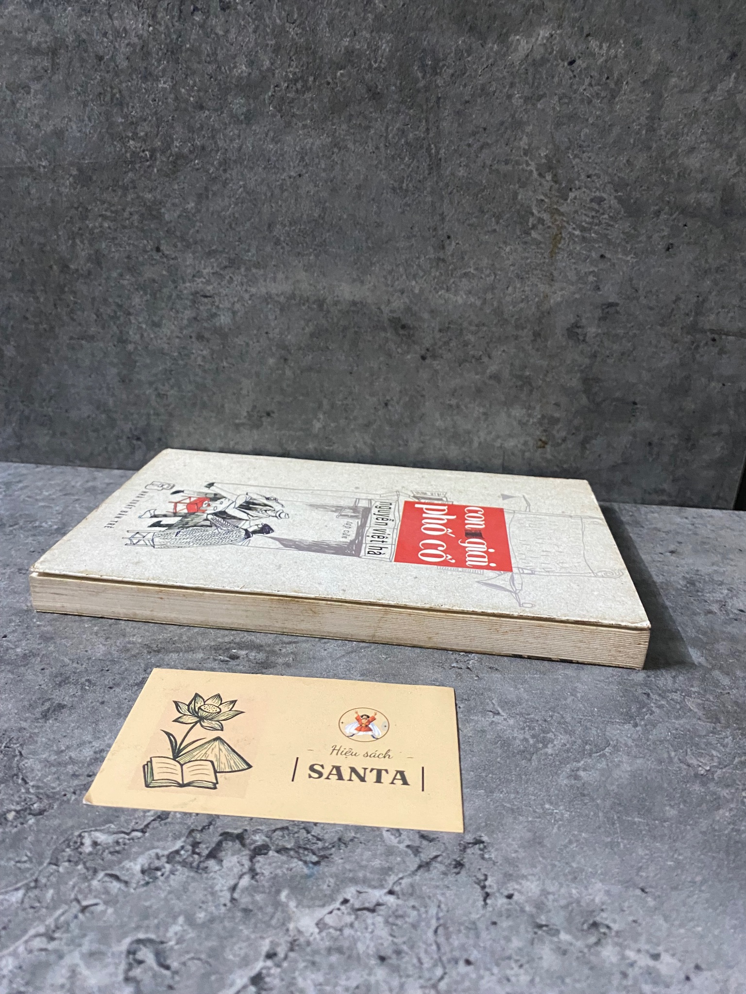 Con giai phố cổ- Nguyễn Việt Hà- sách lưu kho, mới 75%