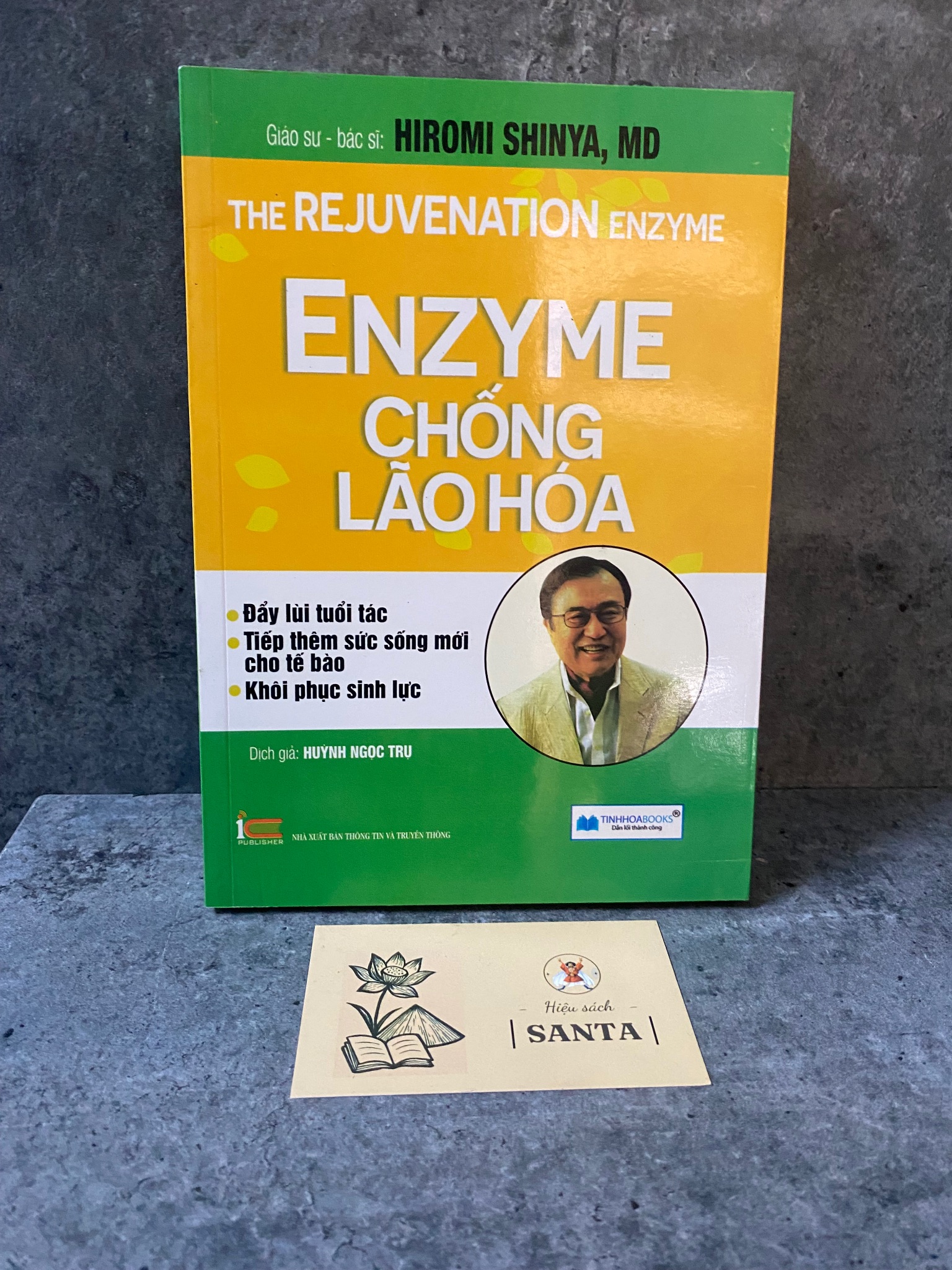 Enzyme chống lão hoá- GS.BS Hiromi Shinya- sách mới